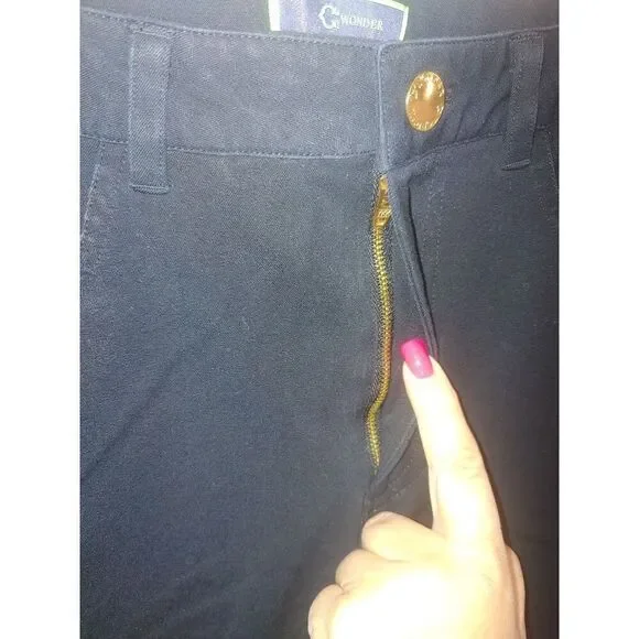 C Wonder Women's Size 8 Black Lightweight Jeans - Picture 6 of 8